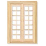 French Windows for 1:12 Scale Dolls House